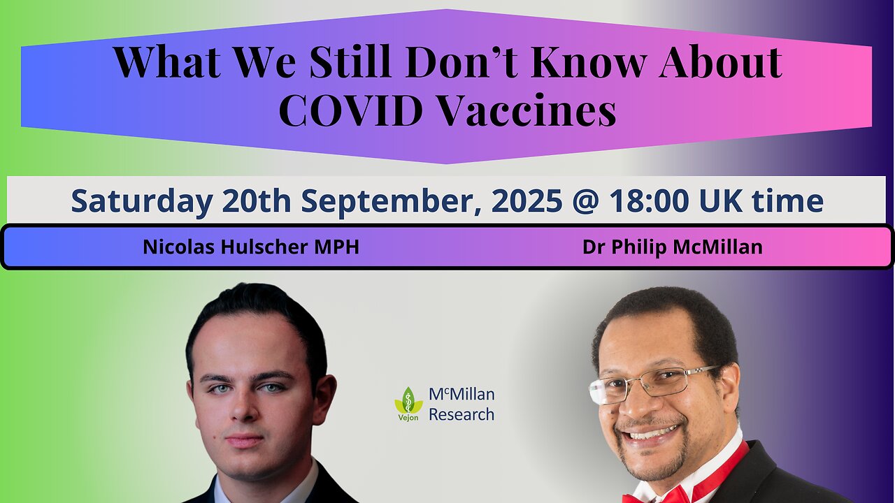Uncovering Hidden Risks: Nicolas Hulscher on Vaccine Safety and Silent Inflammation