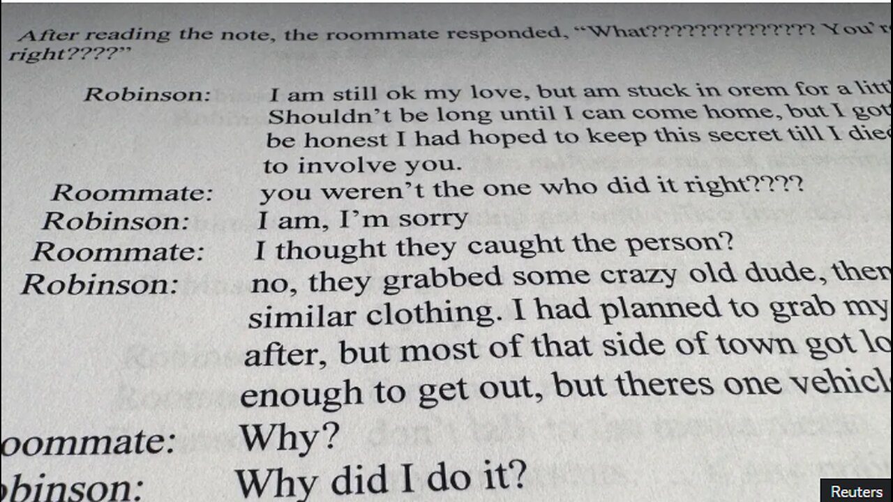 MAJOR Problems with the Tyler Robinson Text Exchanges (re Charlie Kirk Event)