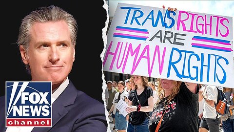 Newsom STRUGGLES to answer question on trans surgeries for minors
