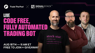 LIVE Trading | 11AM Build a Profitable Trading Bot in Just a Few Clicks