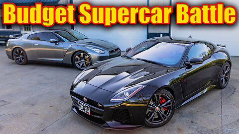 GT-R vs F-Type SVR: Bargain Supercar Battle!