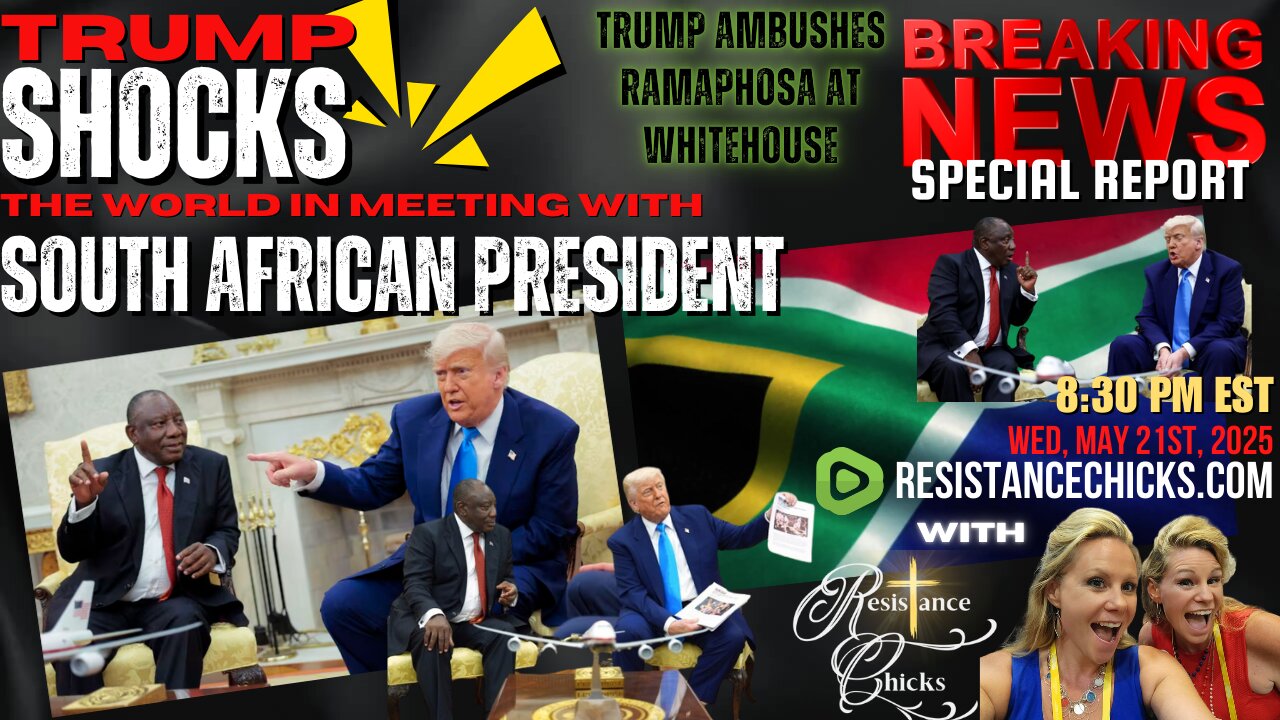 BREAKING NEWS | Trump Shocks The World In Meeting with South African President! | SPECIAL REPORT