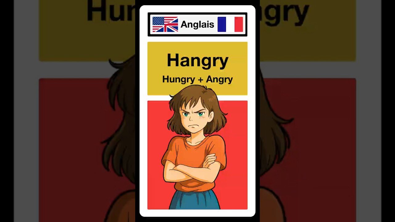 🇬🇧 Que veut dire : “Hangry” 📚