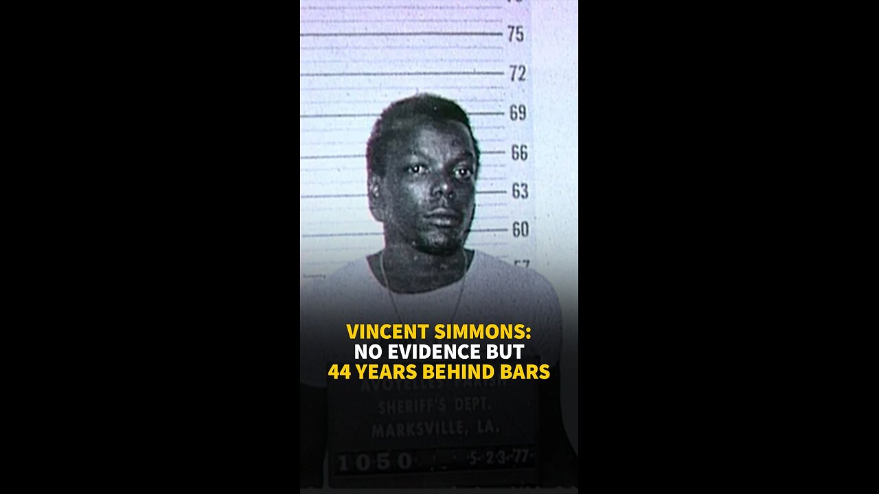 VINCENT SIMMONS: NO EVIDENCE BUT 44 YEARS BEHIND BARS