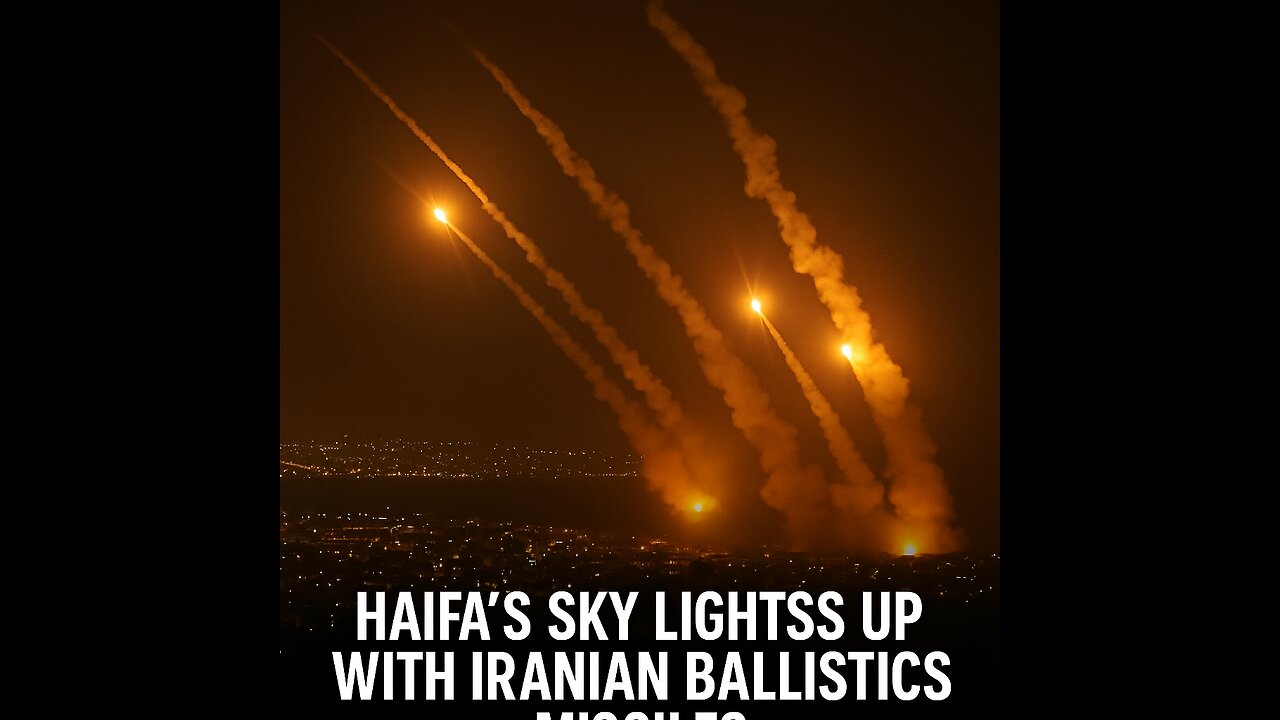 More Iranian Missile Impacts Rock Haifa in Escalating Strikes