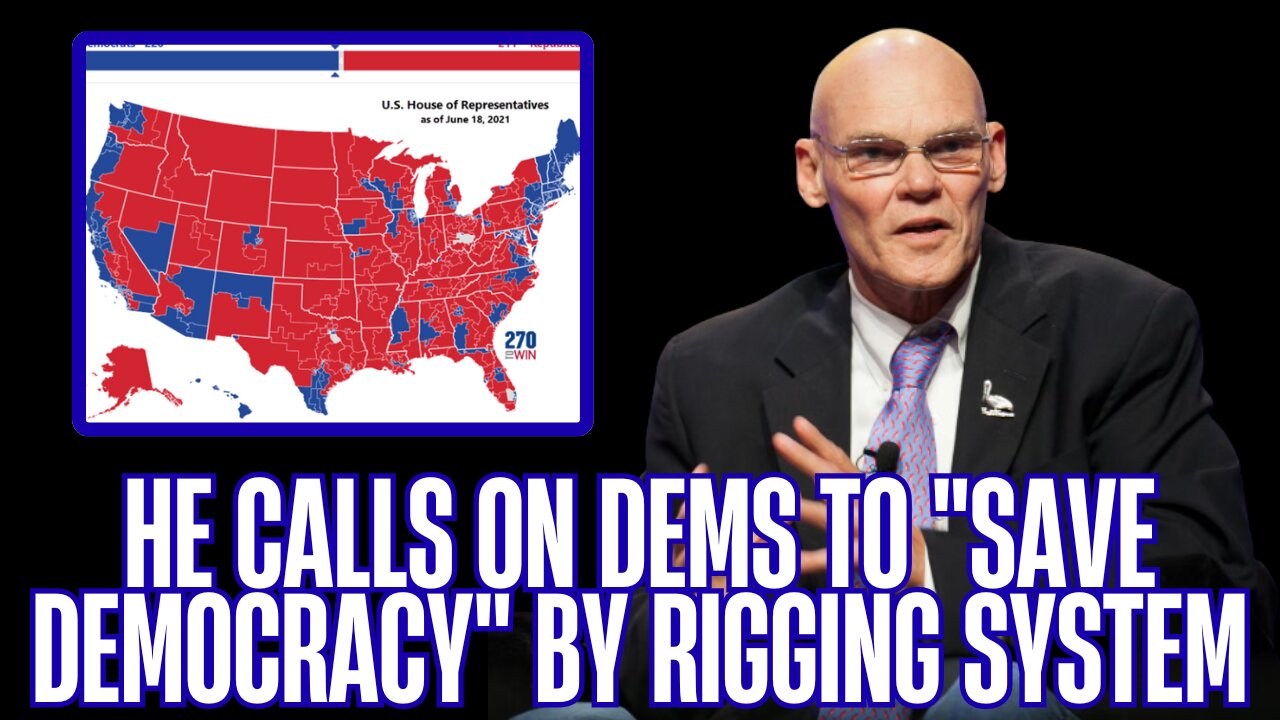 James Carville’s Radical Plan: “Save Democracy” or Power Grab?