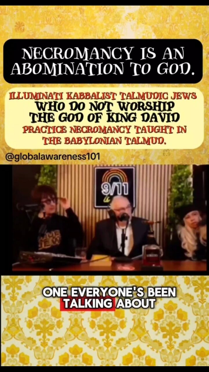 NYC Rabbi discusses necromancy rituals they perform underground.