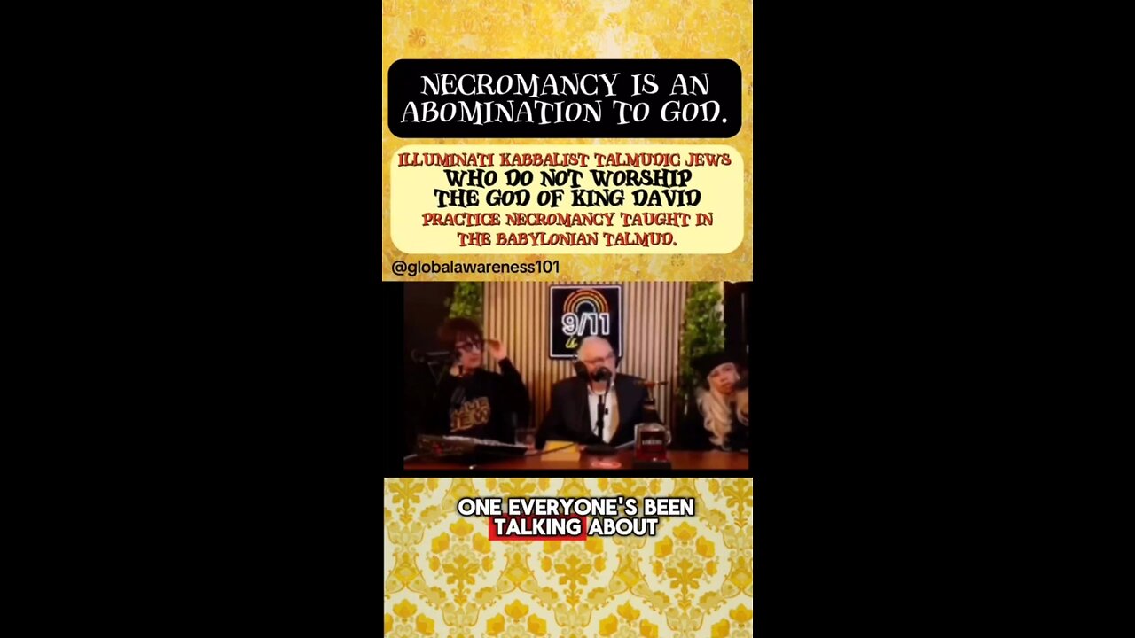 NYC Rabbi discusses necromancy rituals they perform underground.