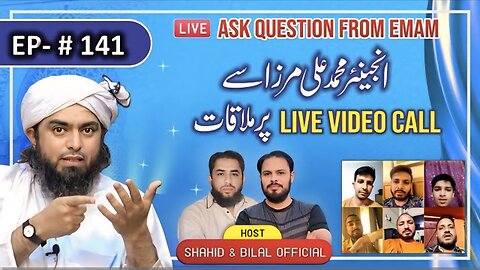 141-Episode : Ask Questions From Engineer Muhammad Ali Mirza on Live Video Call