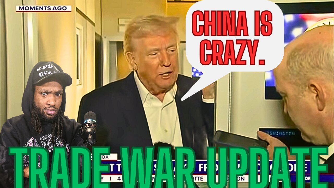 TRUMP TAKES QUESTIONS ON AF1 PLUS MORE!