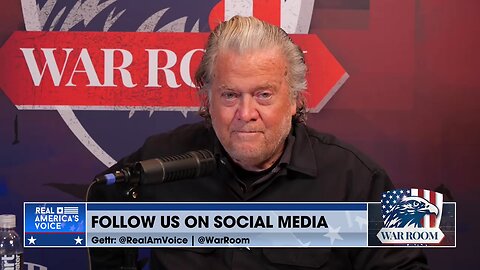 Bannon: If You Play By Conventional Methods You’re Going To Lose Because They Are NOT Playing By Conventional Methods