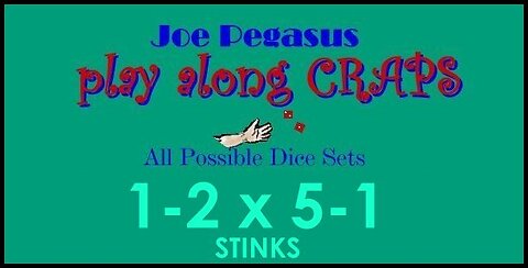 1-2 x 5-1 Dice Set Hard Table