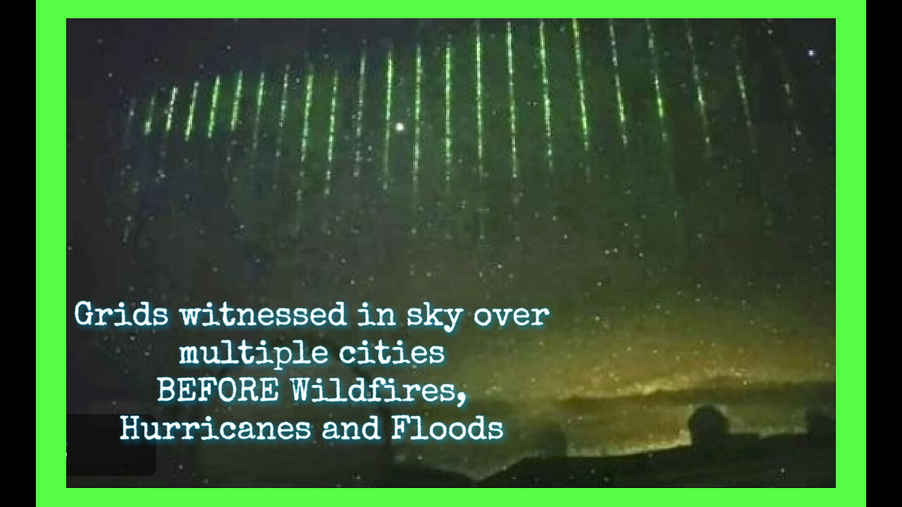 GRIDS IN THE SKY - Recent Sky Phenomenon, Directed Energy Weapons, Weather Warfare, Magnet-Meat