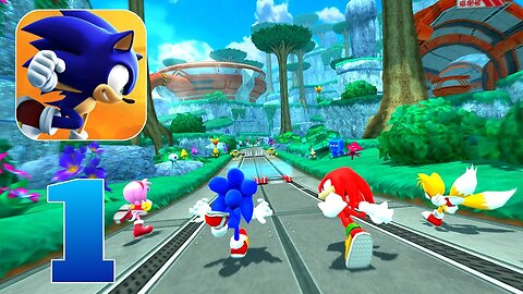 Sonic Forces - Running Battle - Gameplay Walkthrough | Part 1 (Android, iOS)