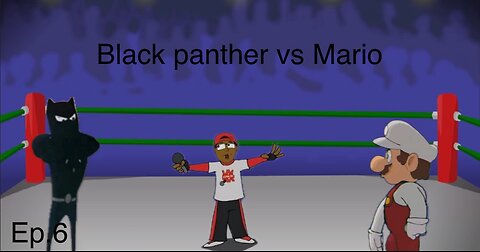 Black panther vs Mario. Cartoon beatbox battles my way.