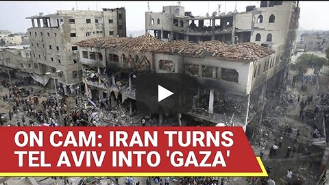 Drone Footage: Iran's NEW Ballistic Fury DEMOLISHES Tel Aviv, Central Israel; High-Rise BOMBED