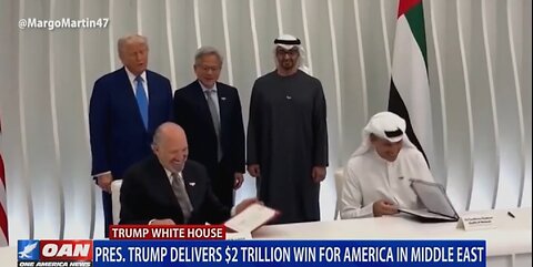 PRESIDENT TRUMP DELIVERS 2 TRILLION WIN FOR AMERICA IN MIDDLE EAST