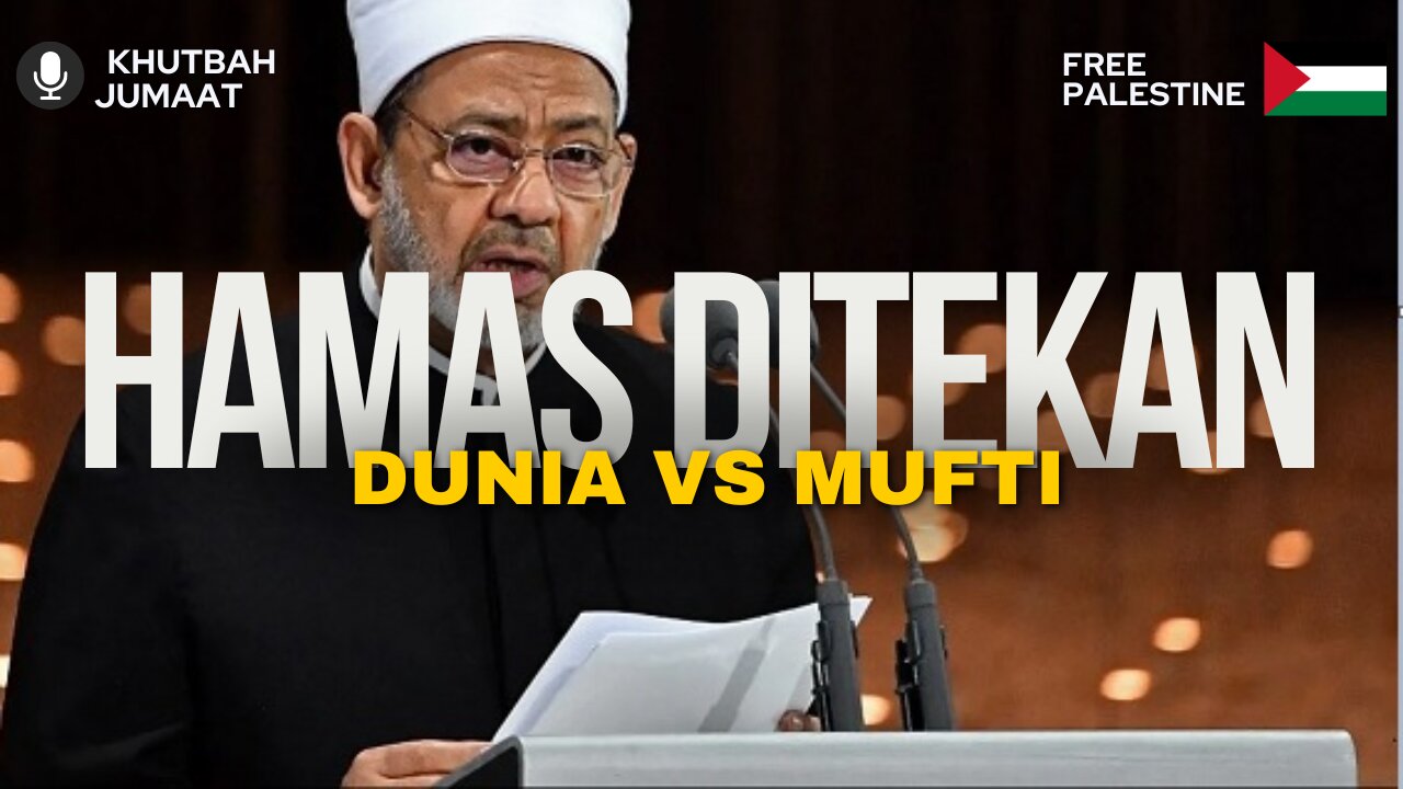 HAMAS DITEKAN DUNIA VS MUFTI