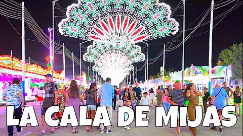 La Cala de Mijas After Dark | Nightlife on Costa del Sol [4K]