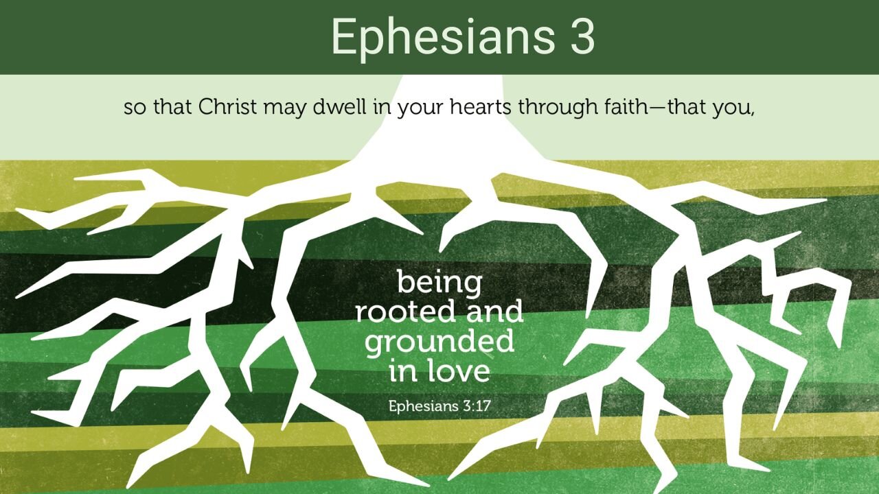 Ephesians 3 : Rooted and Grounded in the Fullness of God!