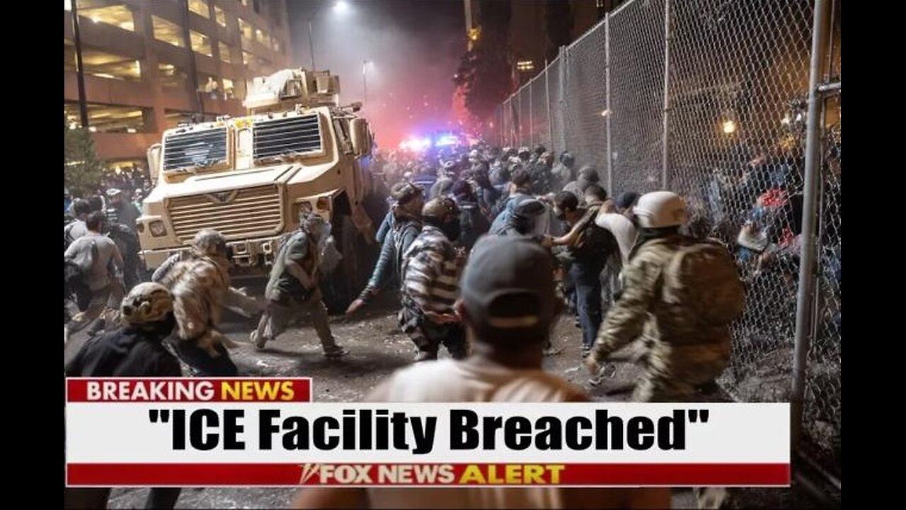 Rioters BREAK INTO Migrant Prison... Demand ‘Every Illegal’ Walk Free