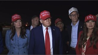 President Trump Takes Questions From the Press