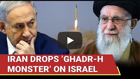 Iran’s Multi-Warhead ‘Monster’ Ravages Israel; Ghadr-H Missiles Fired For First Time | Watch