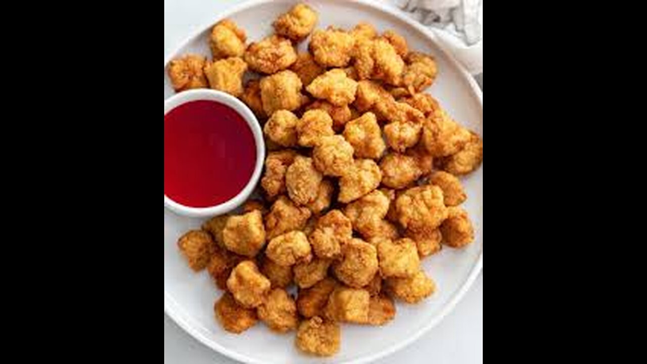 chicken 🐔 pop corn 🌽