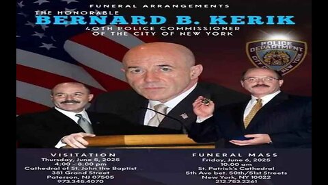 Bernie Kerik Funeral Services Friday