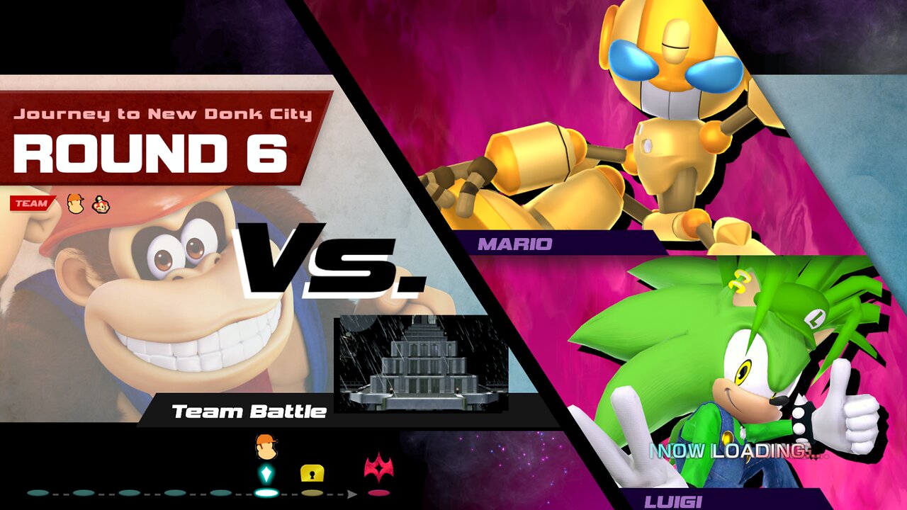 Bananza Donkey Kong vs SSBU Classic Mode 9.9 Difficulty Quickie -By Anivernage