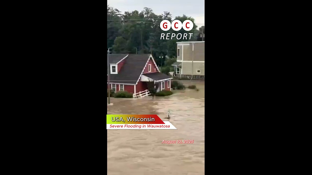 #USA #Wisconsin #Wauwatosa #flooding #midwest #infloodation #destruction #anomaly #climatechange