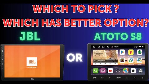 Head Unit Battle: JBL Legend vs Atoto S8