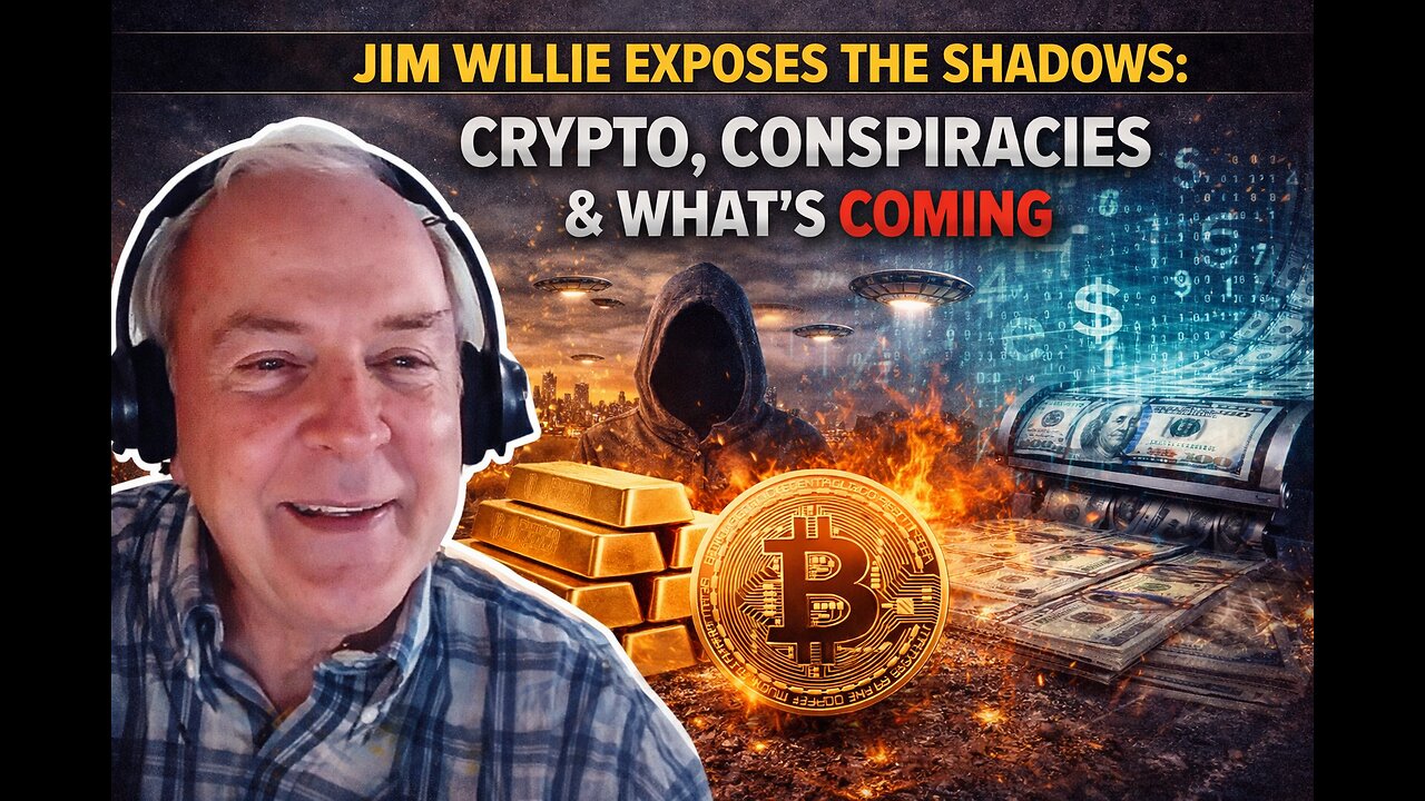 Jim Willie Exposes the Shadows: Crypto, Conspiracies & What’s Coming