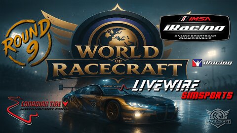 🔴LIVE - Mosport - World of Racecraft / Livewire Simsports - Round 9 - iRacing