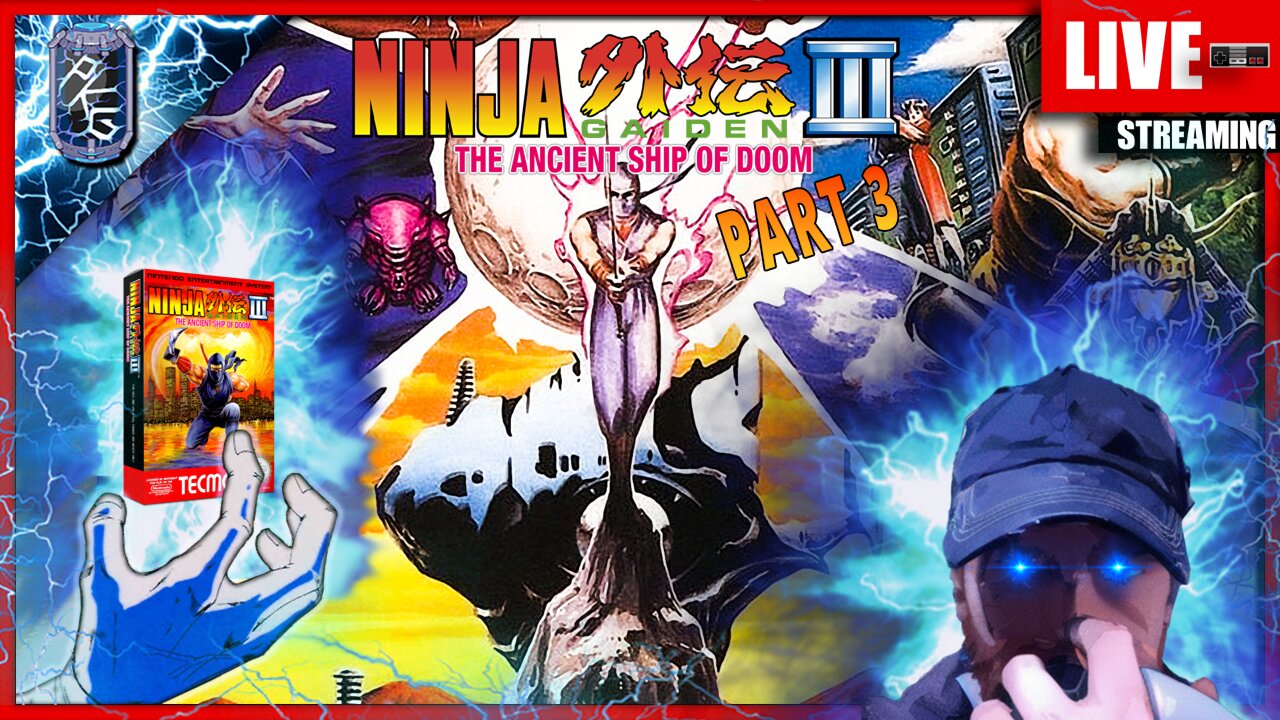 Ninja Gaiden 3 - The Ancient Ship of Doom | ⚡POWER UP PLAYTHROUGH - FIRST TIME ⚡| NES | PART 3