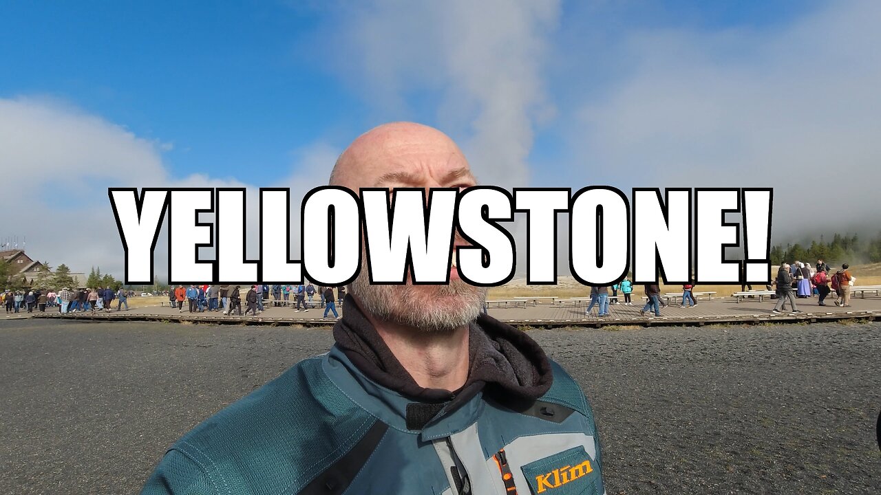 Yellowstone National Park (Suzuki VStrom)