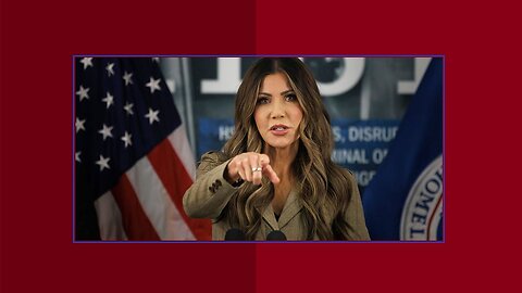 EXPLOSIVE CLAIM 🚨 Sec Kristi Noem has a message for Newsom...