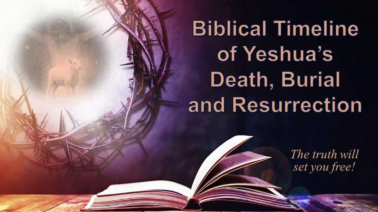 4/10/25 Biblical Timeline of Yeshua's Death, Burial, and Resurrection