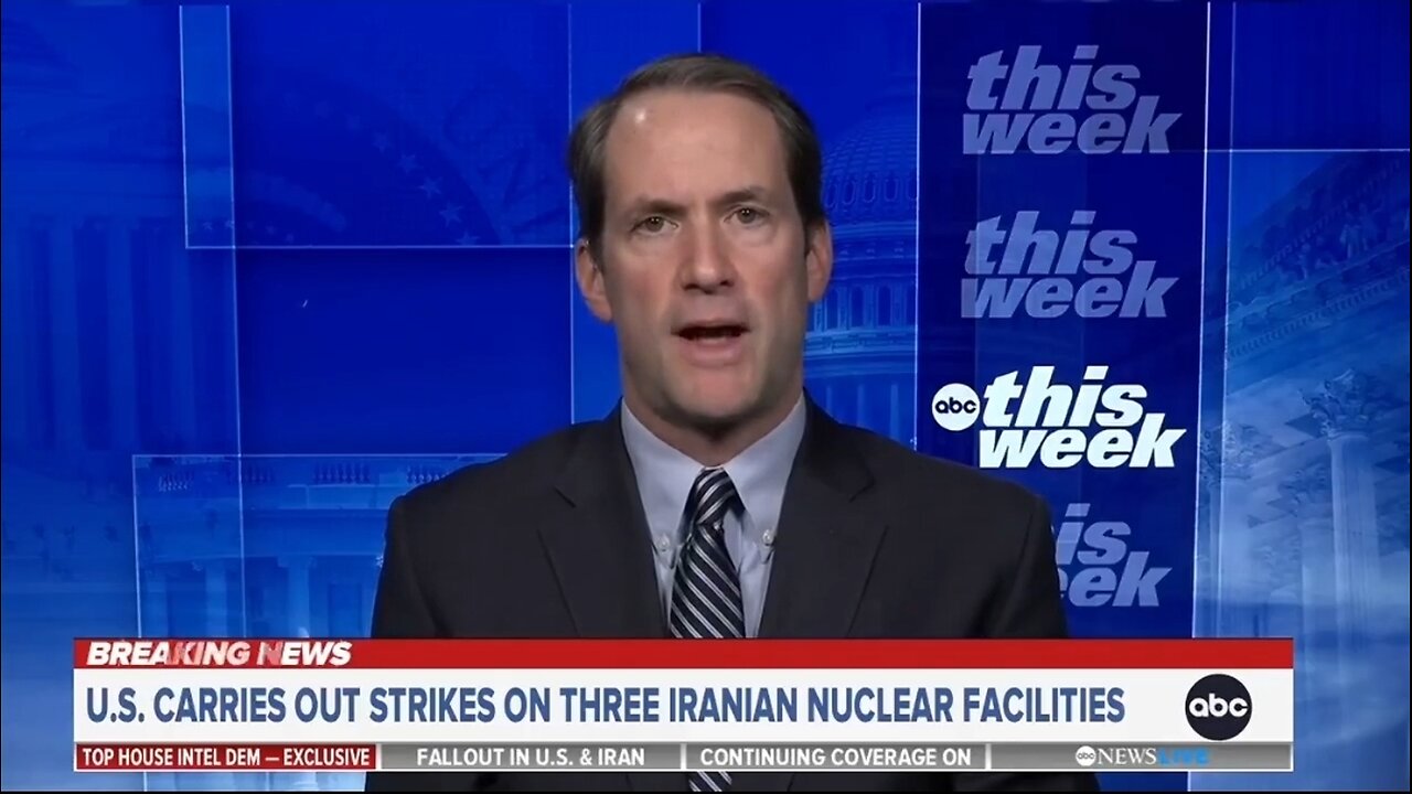 Rep Jim Himes Is Disturbed Trump Didn't Get Congressional Approval For Iran Bombing