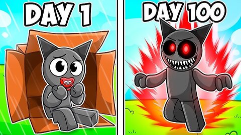 100 DAYS as PHASE 2 GRAY in Roblox!