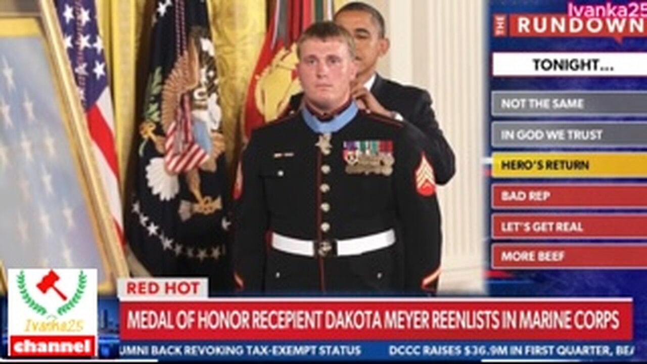 🚨 BREAKING: Trump leadership helps bring a hero back to the military: Chris Plante || @Ivanka25