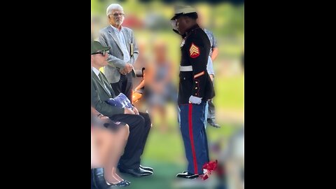 Full Military Honors For my Dad, I received the Military Funeral Flag 6-27-25