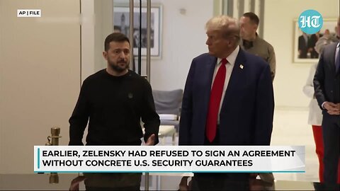 Ukraine To Regret Mineral Deal With US_ Shocking Comment From US Hours Before Trump-Zelensky Meet