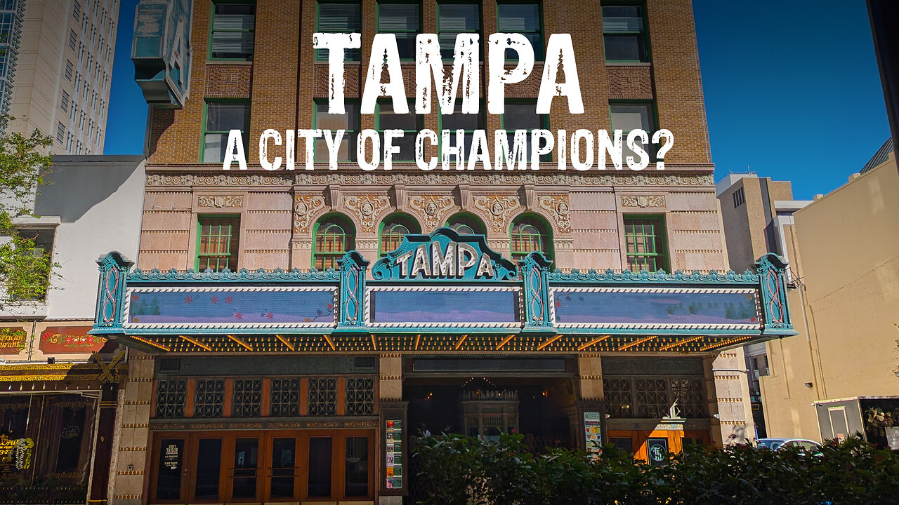 Explore the POPULAR and GROWING metropolis on a BEAUTIFUL RIVER | DOWNTOWN TAMPA