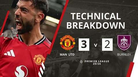 Late Bruno Fernandes Penalty Saves Man Utd! | Man Utd 3-2 Burnley | Premier League Analysis