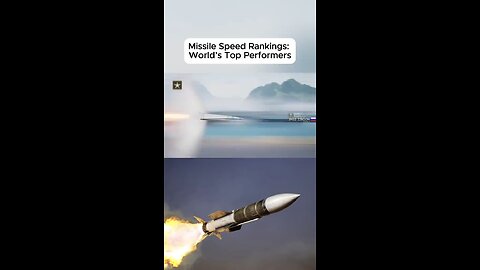 Missile speed ranking