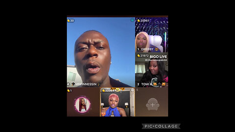 GOSSIP GIRLS~FINNESE VS HIS BM! BIGO LIVE