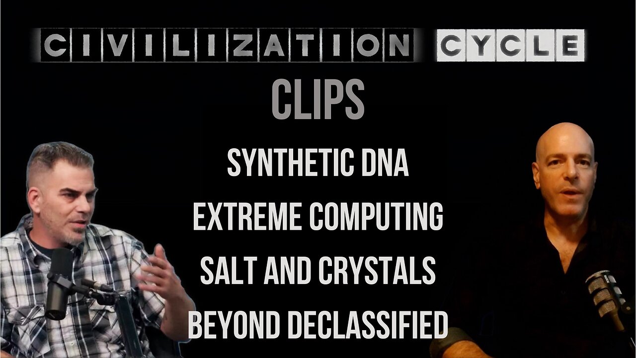 Civilization Cycle CLIPS - Synthetic DNA, Quantum Computing, Salt and Crystal Data Storage, Tech