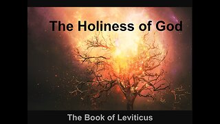 The Holiness of God -part 5