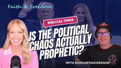 Is all this political chaos actually prophetic?